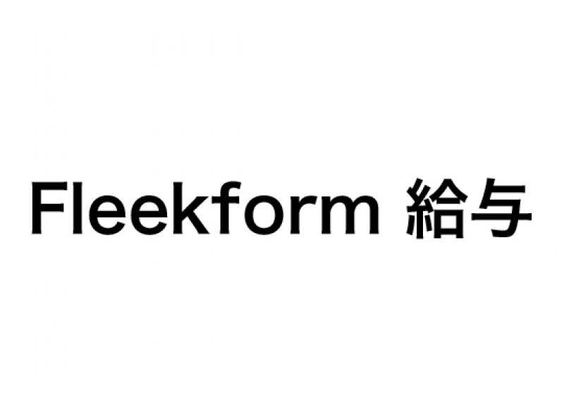 Fleekform 給与