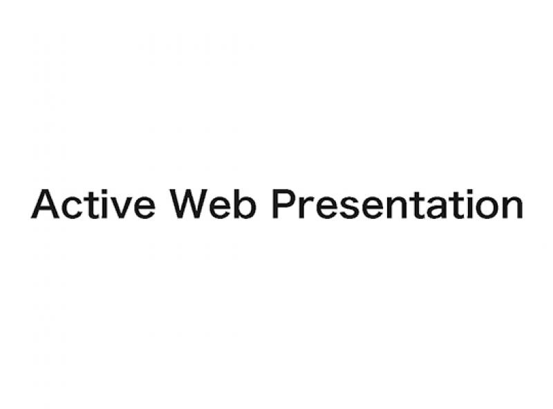Active Web Presentation