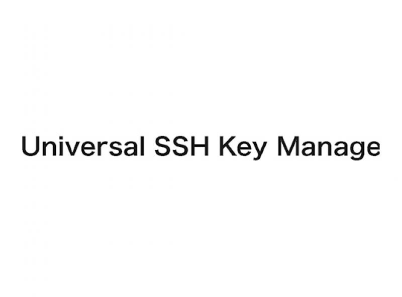 Universal SSH Key Manager