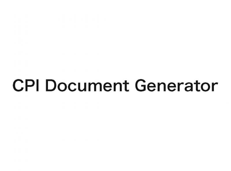 CPI Document Generator