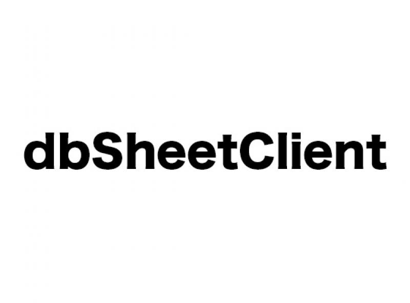 dbSheetClient