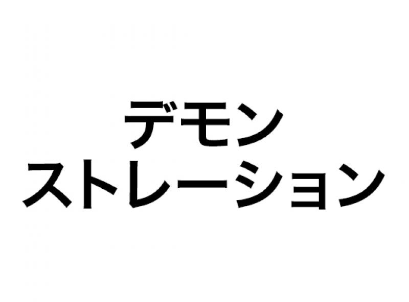 デモンストレーション