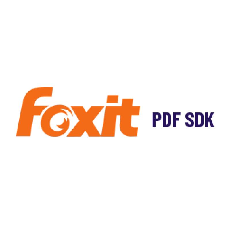 Foxit PDF Editor SDK